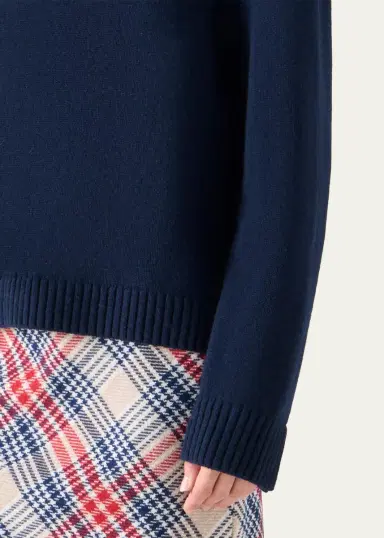 Akris punto Chunky Yak Knit Half-Zip Pullover | Thumbnail 5 Akris punto Chunky Yak Knit Half-Zip Pullover | Thumbnail 5