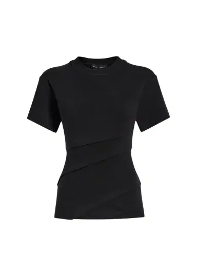 Proenza Schouler Hilma Pleated Cotton-Blend Top | Thumbnail 1 Proenza Schouler Hilma Pleated Cotton-Blend Top | Thumbnail 1