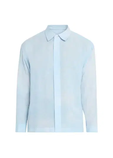 IM MEN Men's Floating Linen Button-Down Shirt | Thumbnail 1 IM MEN Men's Floating Linen Button-Down Shirt | Thumbnail 1