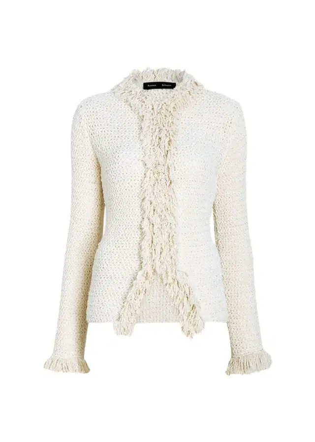 Nilo Textured Top w/ Frayed Trim Nilo Textured Top w/ Frayed Trim