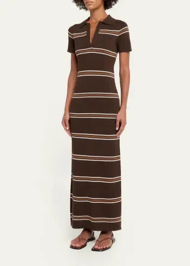 SEROYA Sam Striped Maxi Dress | Thumbnail 4 SEROYA Sam Striped Maxi Dress | Thumbnail 4