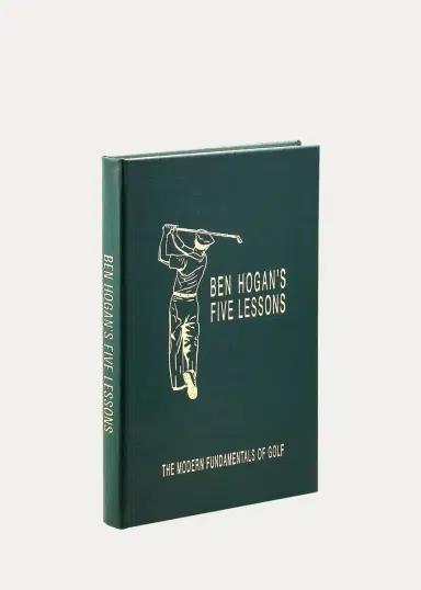 Graphic Image "Ben Hogan's Five Lessons: The Modern Fundamentals of Golf (Definitive Edition)" Leather-Bound Book | Thumbnail 2 Graphic Image "Ben Hogan's Five Lessons: The Modern Fundamentals of Golf (Definitive Edition)" Leather-Bound Book | Thumbnail 2