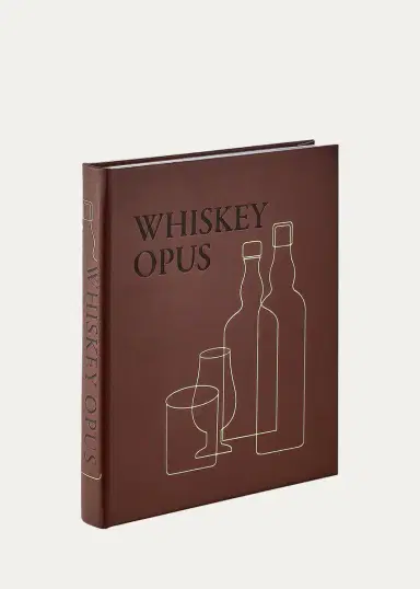 Graphic Image "Whiskey Opus: The Definitive Guide to the World's Greatest Whiskey Distilleries" Leather-Bound Book | Thumbnail 2 Graphic Image "Whiskey Opus: The Definitive Guide to the World's Greatest Whiskey Distilleries" Leather-Bound Book | Thumbnail 2