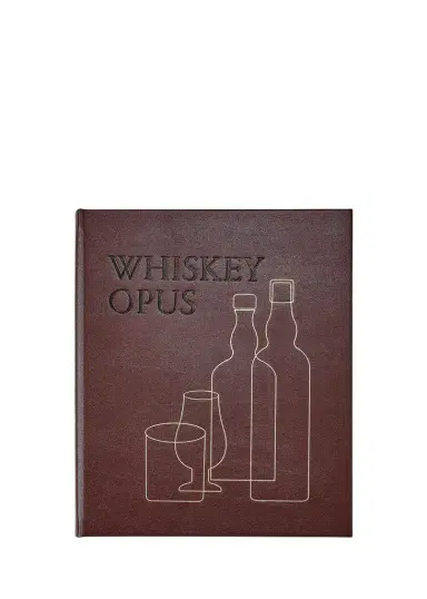 Graphic Image "Whiskey Opus: The Definitive Guide to the World's Greatest Whiskey Distilleries" Leather-Bound Book | Thumbnail 1 Graphic Image "Whiskey Opus: The Definitive Guide to the World's Greatest Whiskey Distilleries" Leather-Bound Book | Thumbnail 1