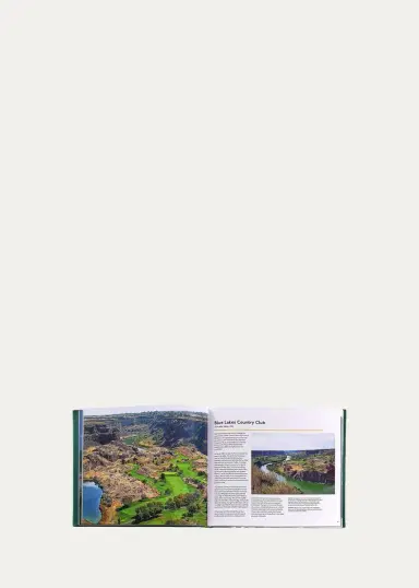 Graphic Image "Remarkable Golf Courses: The Illustrated Guide to the World's Most Wonderful Golf Courses" Leather-Bound Book by Iain Spragg | Thumbnail 3 Graphic Image "Remarkable Golf Courses: The Illustrated Guide to the World's Most Wonderful Golf Courses" Leather-Bound Book by Iain Spragg | Thumbnail 3