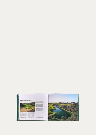 Graphic Image "Remarkable Golf Courses: The Illustrated Guide to the World's Most Wonderful Golf Courses" Leather-Bound Book by Iain Spragg | Thumbnail 5 Graphic Image "Remarkable Golf Courses: The Illustrated Guide to the World's Most Wonderful Golf Courses" Leather-Bound Book by Iain Spragg | Thumbnail 5