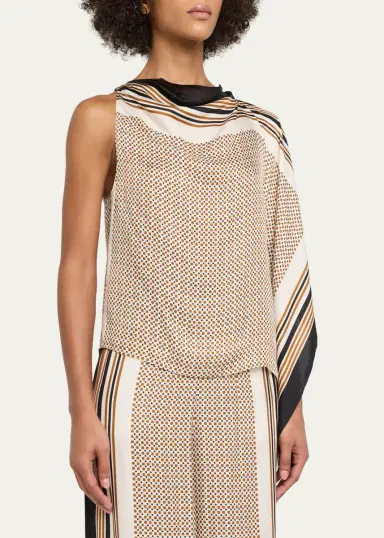 A.L.C. Kit Draped Top | Thumbnail 4 A.L.C. Kit Draped Top | Thumbnail 4
