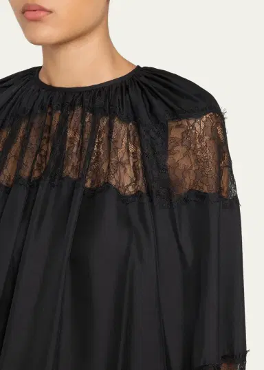 Ulla Johnson Bess Silk Long-Sleeve Blouse | Thumbnail 5 Ulla Johnson Bess Silk Long-Sleeve Blouse | Thumbnail 5