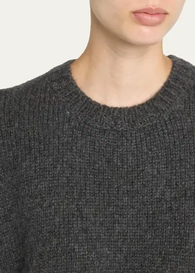 The Row Pato Cashmere Crewneck Sweater | Thumbnail 5 The Row Pato Cashmere Crewneck Sweater | Thumbnail 5