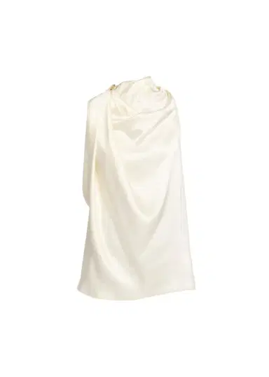Heirlome Kate Draped Silk Cowl-Neck Sleeveless Top | Thumbnail 1 Heirlome Kate Draped Silk Cowl-Neck Sleeveless Top | Thumbnail 1