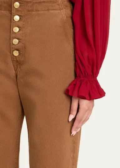 Ulla Johnson The Jasmine Low-Rise Jeans | Thumbnail 5 Ulla Johnson The Jasmine Low-Rise Jeans | Thumbnail 5
