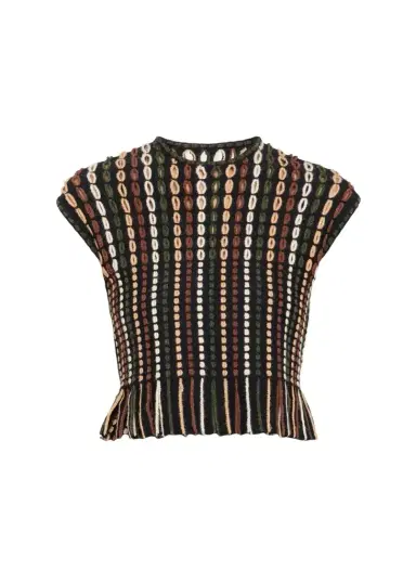 Ulla Johnson Natia Short-Sleeve Knit Top | Thumbnail 1 Ulla Johnson Natia Short-Sleeve Knit Top | Thumbnail 1
