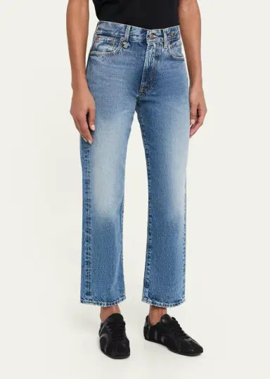 R13 Romeo Straight Cropped Jeans | Thumbnail 4 R13 Romeo Straight Cropped Jeans | Thumbnail 4