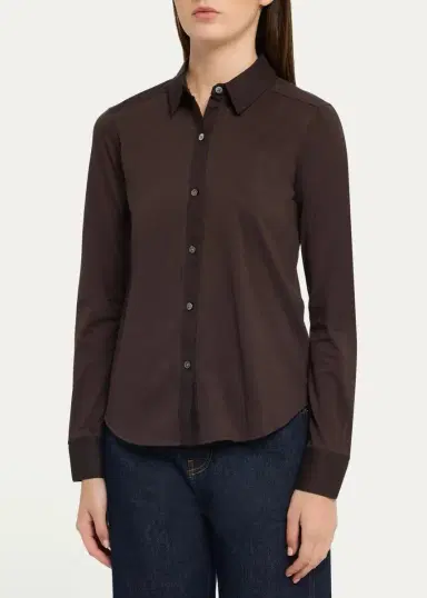 Theory Riduro Organic Cotton Button-Up Shirt | Thumbnail 8 Theory Riduro Organic Cotton Button-Up Shirt | Thumbnail 8