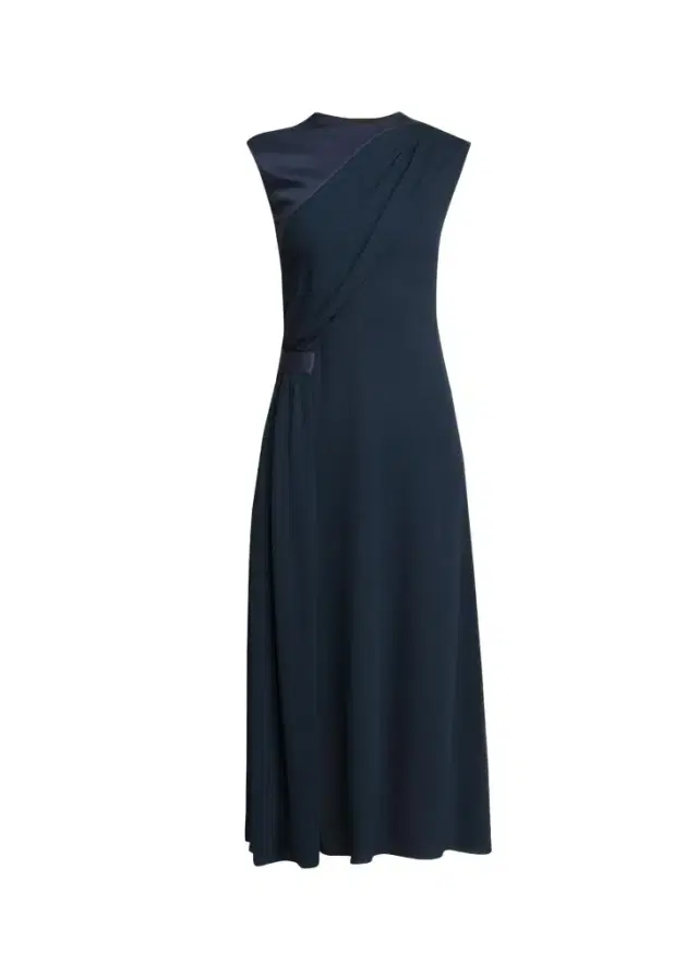 Cap-Sleeve Draped Satin Midi Dress Cap-Sleeve Draped Satin Midi Dress