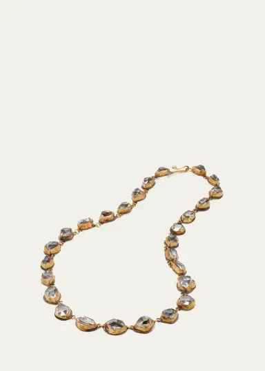 JUDY GEIB Herkimer Diamond Necklace in 18K Gold and Silver | Thumbnail 3 JUDY GEIB Herkimer Diamond Necklace in 18K Gold and Silver | Thumbnail 3