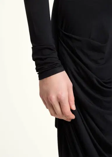 Proenza Schouler Imogen Draped Turtleneck Dress | Thumbnail 5 Proenza Schouler Imogen Draped Turtleneck Dress | Thumbnail 5