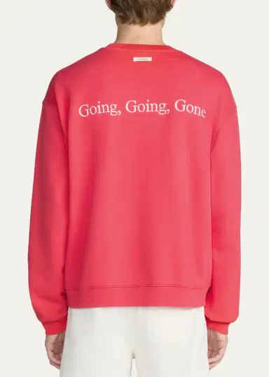 Frame x Sotheby's Cotton Crewneck Sweatshirt | Thumbnail 3 Frame x Sotheby's Cotton Crewneck Sweatshirt | Thumbnail 3