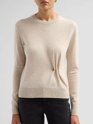 Veronica Beard Women's Frankie Wool-Cashmere Pullover Sweater | Thumbnail 5 Veronica Beard Women's Frankie Wool-Cashmere Pullover Sweater | Thumbnail 5