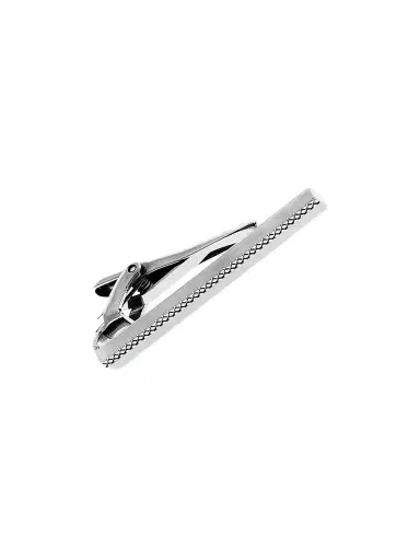 Tateossian Men's RT Zen Rhodium-Plated Tie Clip - Silver | Thumbnail 1 Tateossian Men's RT Zen Rhodium-Plated Tie Clip - Silver | Thumbnail 1