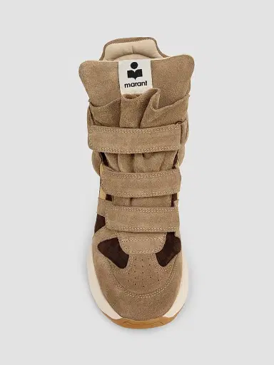 Isabel Marant Women's Balskee Suede High-Top Wedge Sneakers | Thumbnail 4 Isabel Marant Women's Balskee Suede High-Top Wedge Sneakers | Thumbnail 4