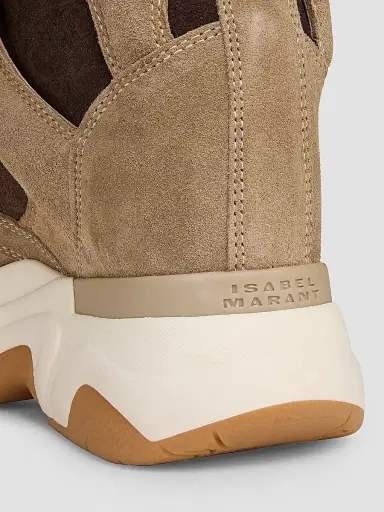 Isabel Marant Women's Balskee Suede High-Top Wedge Sneakers | Thumbnail 5 Isabel Marant Women's Balskee Suede High-Top Wedge Sneakers | Thumbnail 5