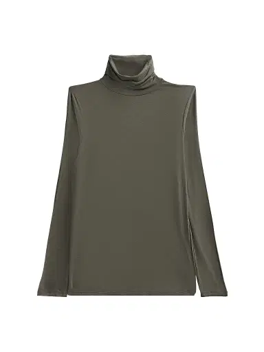 Majestic Filatures Women's Soft Touch Turtleneck Top - Volcanic Rock | Thumbnail 1 Majestic Filatures Women's Soft Touch Turtleneck Top - Volcanic Rock | Thumbnail 1
