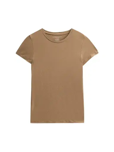 Majestic Filatures Women's Soft Touch Crewneck T-Shirt - Havana | Thumbnail 1 Majestic Filatures Women's Soft Touch Crewneck T-Shirt - Havana | Thumbnail 1