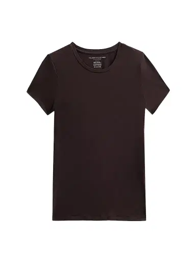 Majestic Filatures Women's Soft Touch Short-Sleeve Crewneck T-Shirt - Chocolate Mousse | Thumbnail 1 Majestic Filatures Women's Soft Touch Short-Sleeve Crewneck T-Shirt - Chocolate Mousse | Thumbnail 1