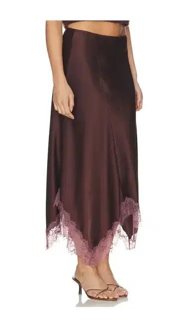 Sablyn Keri Paneled Bias Skirt With Lace | Thumbnail 2 Sablyn Keri Paneled Bias Skirt With Lace | Thumbnail 2