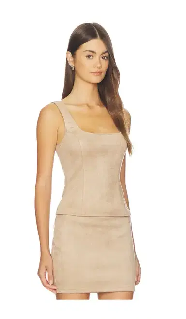superdown Patsie Faux Suede Top | Thumbnail 2 superdown Patsie Faux Suede Top | Thumbnail 2