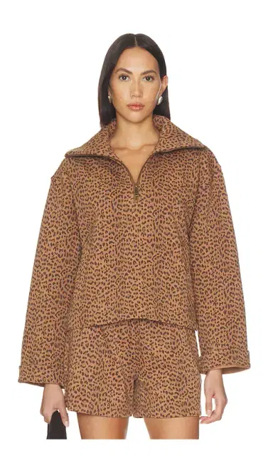 THE UPSIDE Javan Jones Quarter Zip Sweater | Thumbnail 1 THE UPSIDE Javan Jones Quarter Zip Sweater | Thumbnail 1