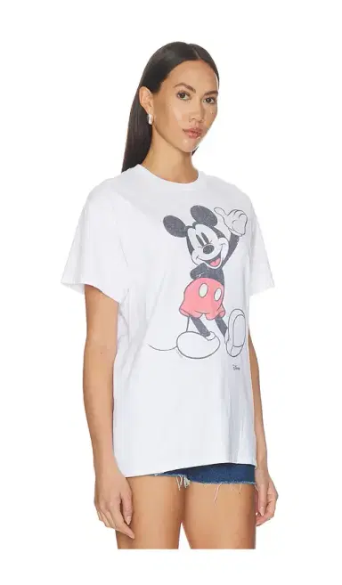 Junk Food Waving Mickey Tee | Thumbnail 2 Junk Food Waving Mickey Tee | Thumbnail 2