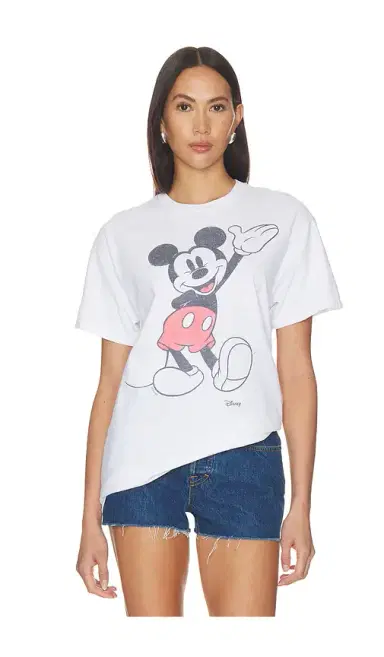 Junk Food Waving Mickey Tee | Thumbnail 1 Junk Food Waving Mickey Tee | Thumbnail 1
