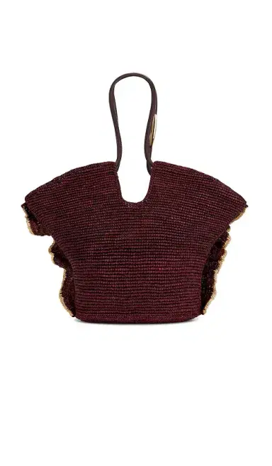 Zimmermann Goldentime Medium Ruffle Tote | Thumbnail 2 Zimmermann Goldentime Medium Ruffle Tote | Thumbnail 2