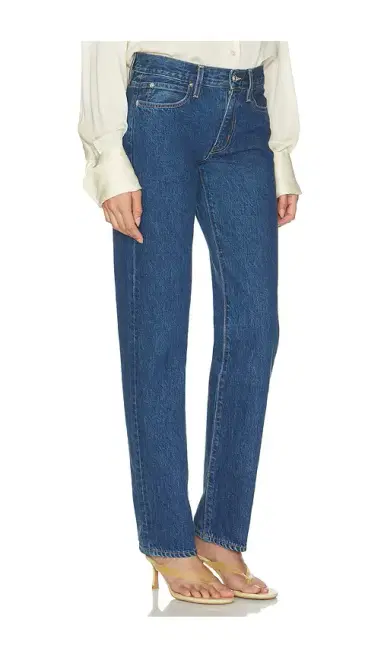 SLVRLAKE Chloe Low Rise Straight Leg Jean | Thumbnail 2 SLVRLAKE Chloe Low Rise Straight Leg Jean | Thumbnail 2