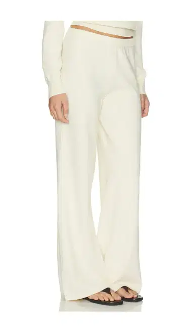 Eterne Cotton Cashmere Wide Leg Lounge Pant | Thumbnail 2 Eterne Cotton Cashmere Wide Leg Lounge Pant | Thumbnail 2