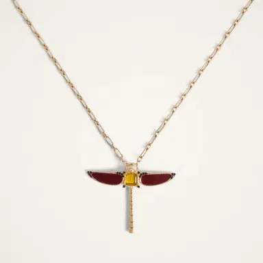 La Double J Dragonfly Necklace | Thumbnail 3 La Double J Dragonfly Necklace | Thumbnail 3