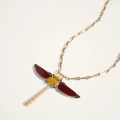 La Double J Dragonfly Necklace | Thumbnail 5 La Double J Dragonfly Necklace | Thumbnail 5