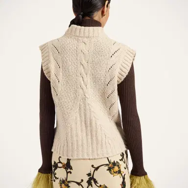 La Double J Cameo Vest | Thumbnail 2 La Double J Cameo Vest | Thumbnail 2