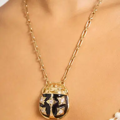 La Double J Lady Scarab Necklace | Thumbnail 2 La Double J Lady Scarab Necklace | Thumbnail 2
