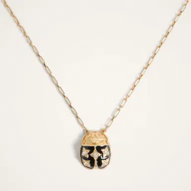 La Double J Lady Scarab Necklace | Thumbnail 3 La Double J Lady Scarab Necklace | Thumbnail 3