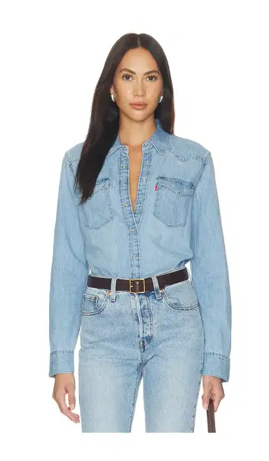 LEVI'S Heritage Western Denim Shirt | Thumbnail 1 LEVI'S Heritage Western Denim Shirt | Thumbnail 1