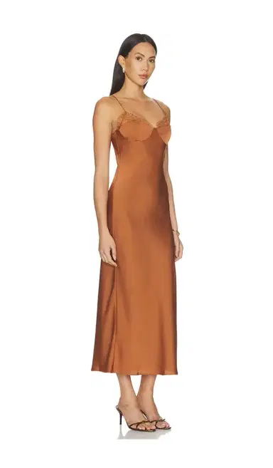 Elodie the Label Nocturne Satin Slip Dress | Thumbnail 2 Elodie the Label Nocturne Satin Slip Dress | Thumbnail 2