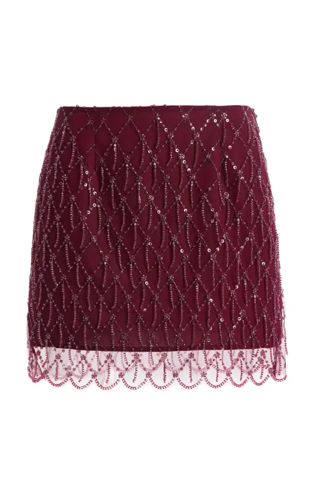 Sequined Mini Skirt Sequined Mini Skirt