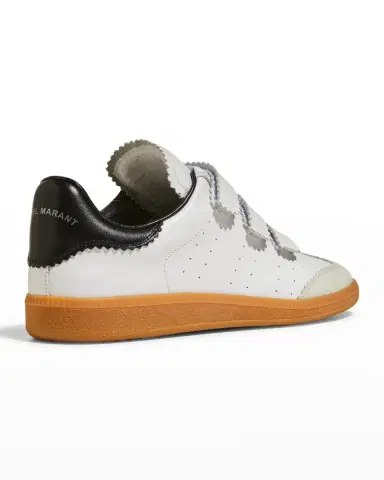 Isabel Marant Beth Perforated Leather Grip-Strap Sneakers | Thumbnail 6 Isabel Marant Beth Perforated Leather Grip-Strap Sneakers | Thumbnail 6