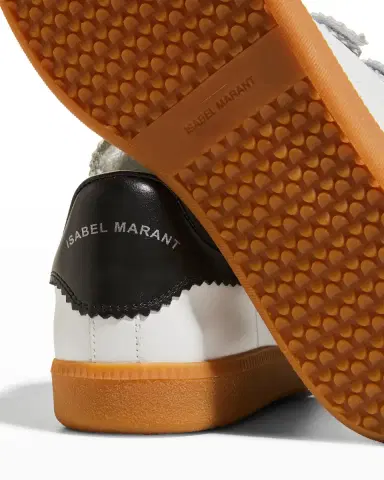 Isabel Marant Beth Perforated Leather Grip-Strap Sneakers | Thumbnail 7 Isabel Marant Beth Perforated Leather Grip-Strap Sneakers | Thumbnail 7