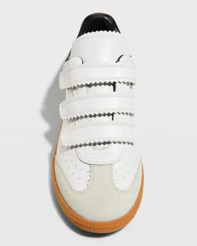 Isabel Marant Beth Perforated Leather Grip-Strap Sneakers | Thumbnail 8 Isabel Marant Beth Perforated Leather Grip-Strap Sneakers | Thumbnail 8