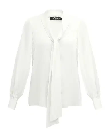 Ungaro Ella Tie-Neck Silk Blouse | Thumbnail 1 Ungaro Ella Tie-Neck Silk Blouse | Thumbnail 1