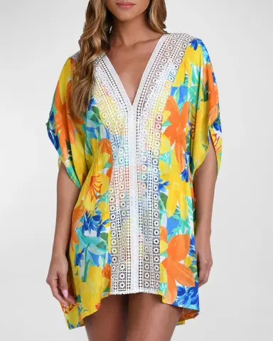 Sunshine 79 Summertime Vibes Caftan Coverup | Thumbnail 3 Sunshine 79 Summertime Vibes Caftan Coverup | Thumbnail 3